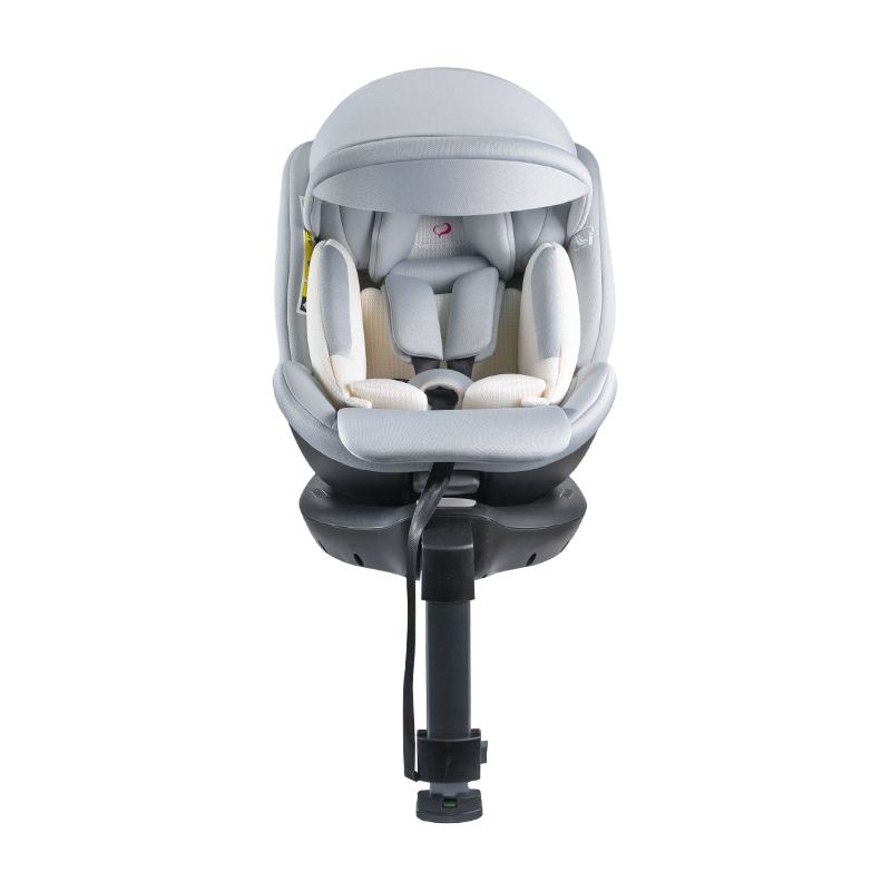 ISO FIX + kaki sokongan 360 Putaran Ke belakang/Ke hadapan menghadap kerusi kereta bayi 40-150cm ISO FIX + kaki sokongan 360 Putaran Ke belakang/Ke hadapan menghadap kerusi kereta bayi 40-150cm