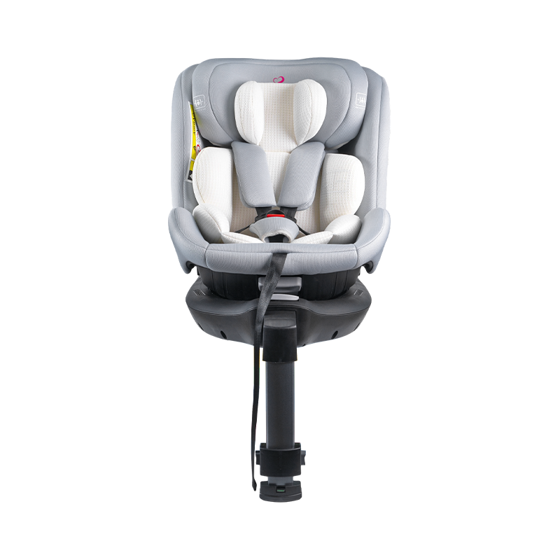 ISOFIX + kaki sokongan 360 Putaran Ke belakang/Ke hadapan menghadap kerusi kereta bayi 40-150cm ISOFIX + kaki sokongan 360 Putaran Ke belakang/Ke hadapan menghadap kerusi kereta bayi 40-150cm